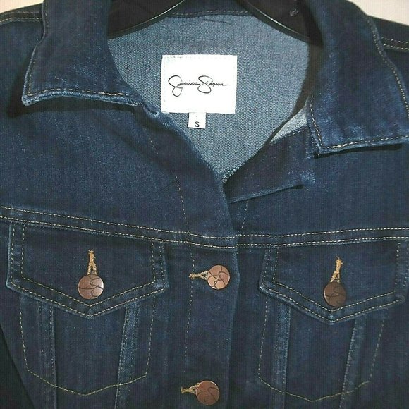 🎈SALE🎈 Jessica Simpson Cropped Denim Jacket - Picture 2 of 7